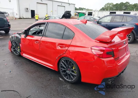 2018 Subaru Wrx Sti from USA, damaged, VIN JF1VA2M61J9810897